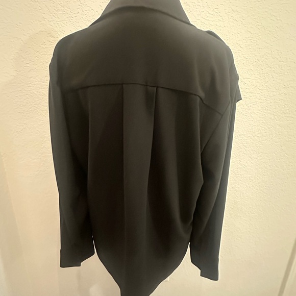 Bailey 44 black blouse size large - Picture 2 of 4